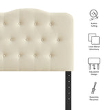 Sage Premium Linen Blend Twin Headboard in Linen