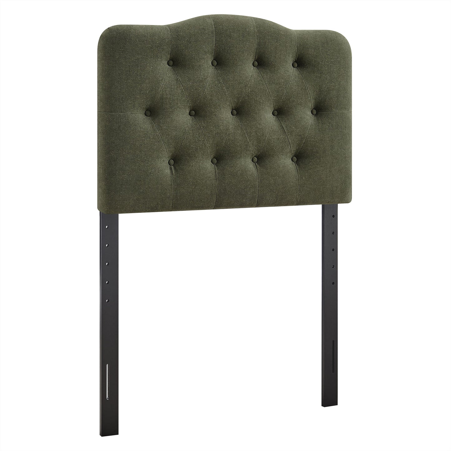 Sage Premium Linen Blend Twin Headboard in Sage