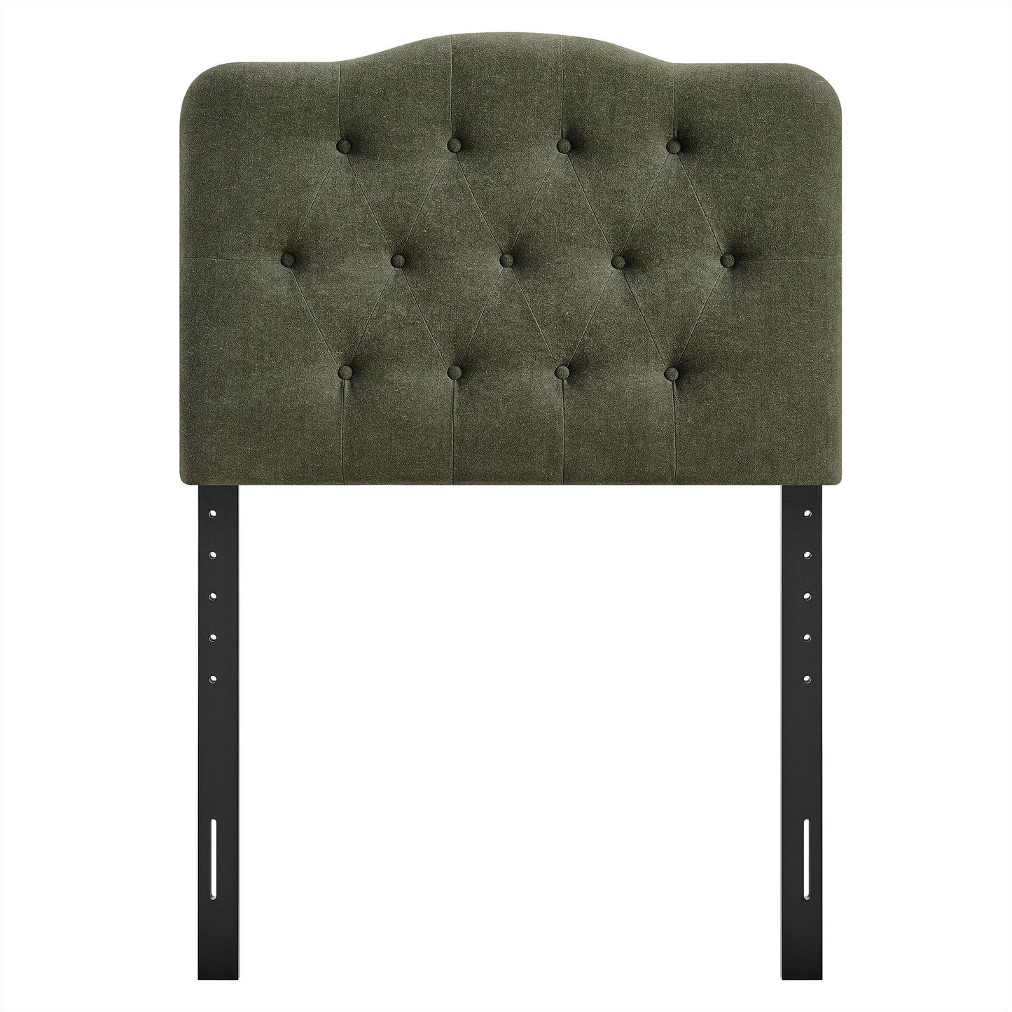Sage Premium Linen Blend Twin Headboard in Sage