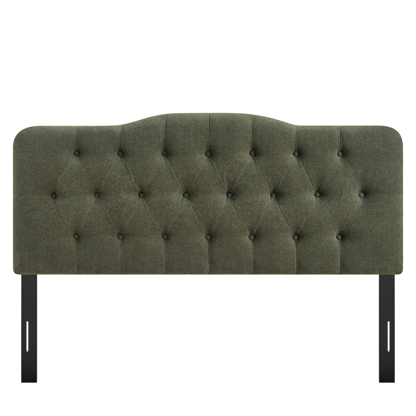 Sage Premium Linen Blend Queen Headboard in Sage