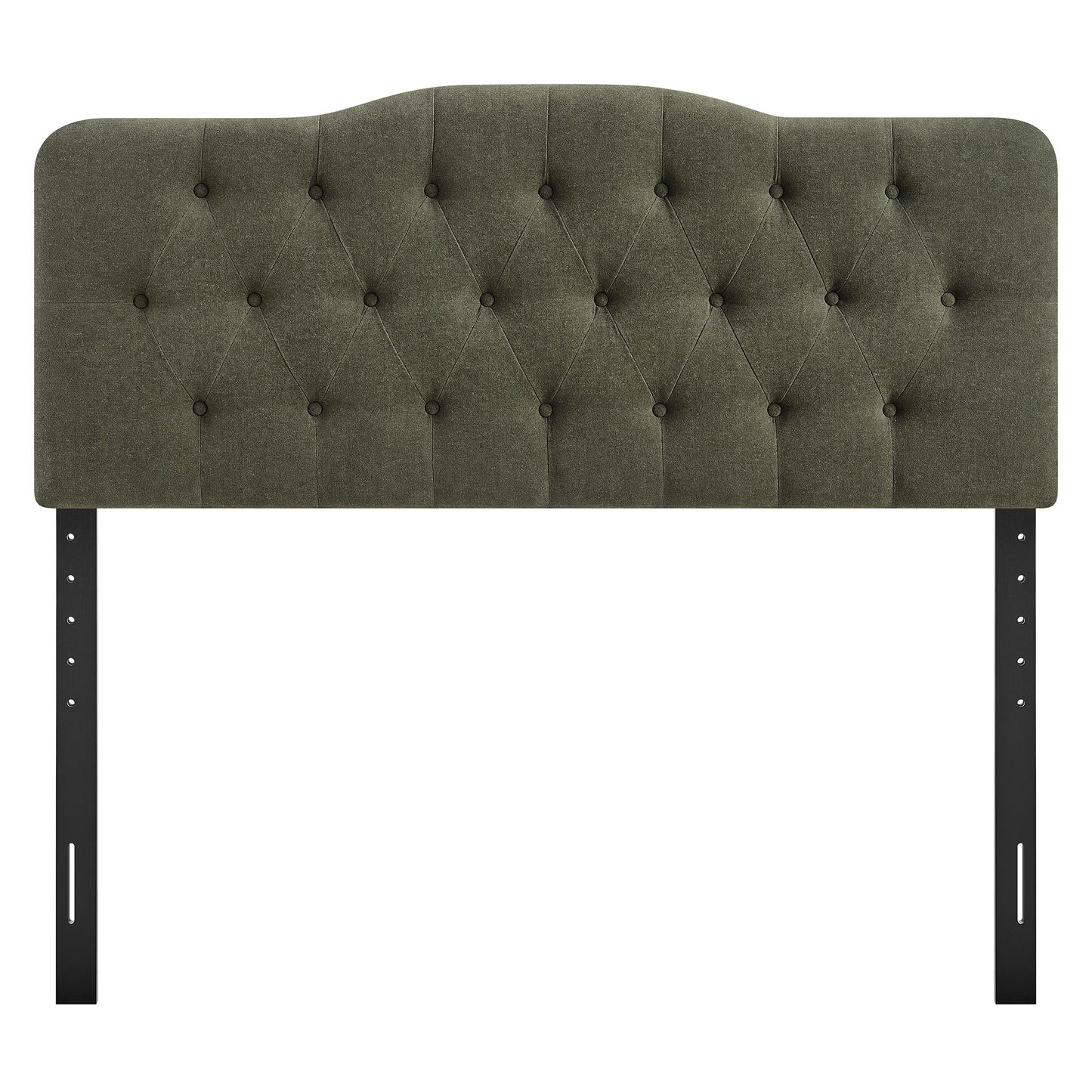 Sage Premium Linen Blend King Headboard in Sage