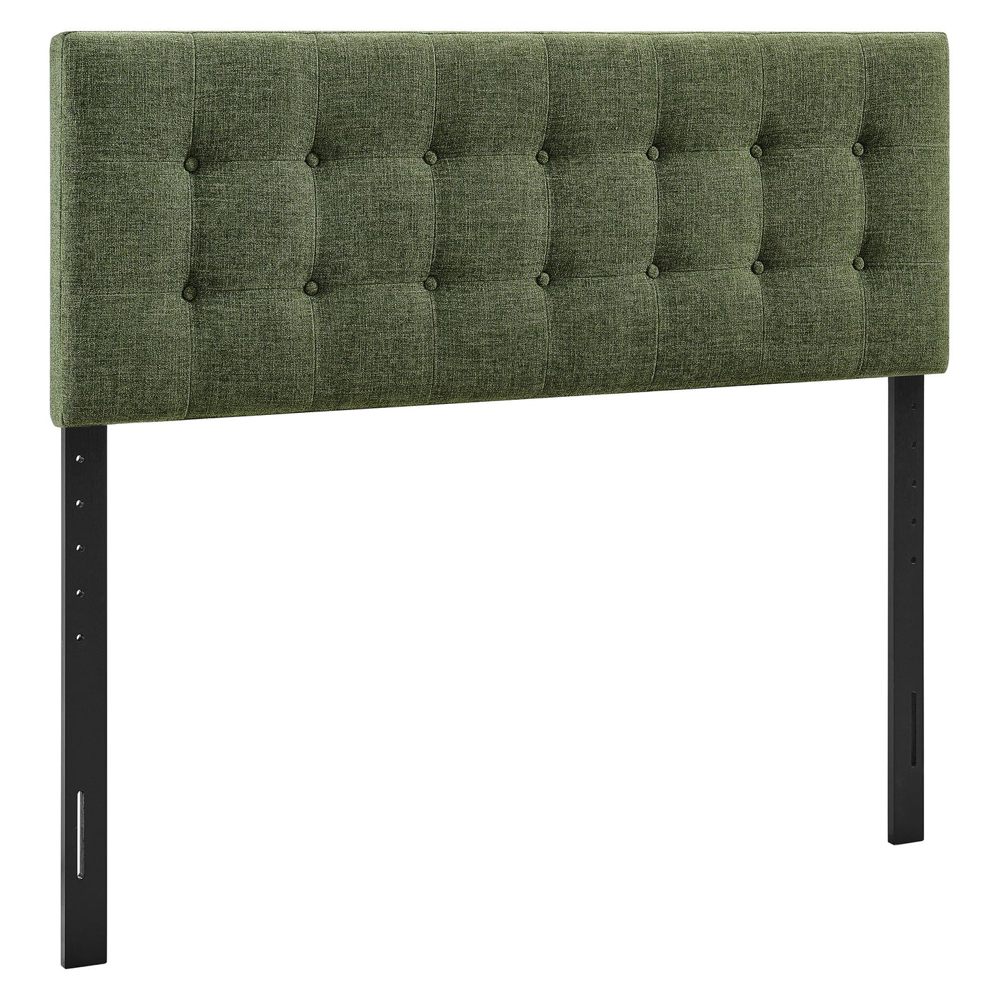 Vale Fabric Upholstered Full Size Headboard in Foliage