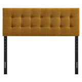 Vale Fabric Upholstered King Size Headboard in Copper