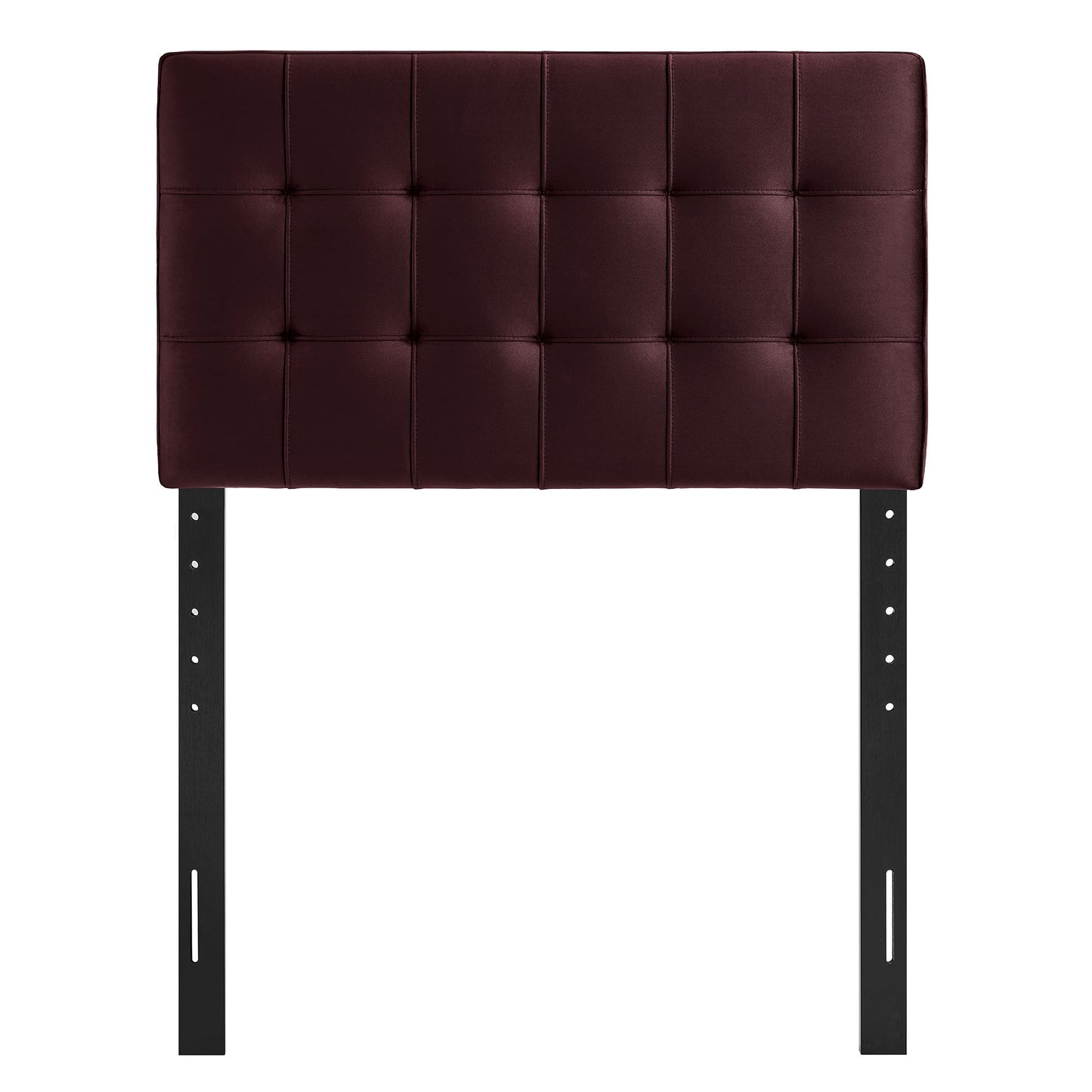 Lily Stain-Resistant Performance Velvet Twin Size Headboard by Furniture for America