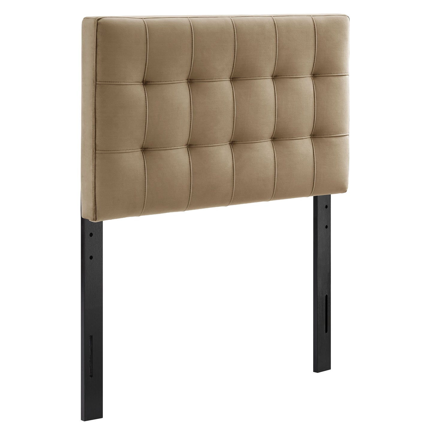 Lily Stain-Resistant Performance Velvet Twin Size Headboard by Furniture for America