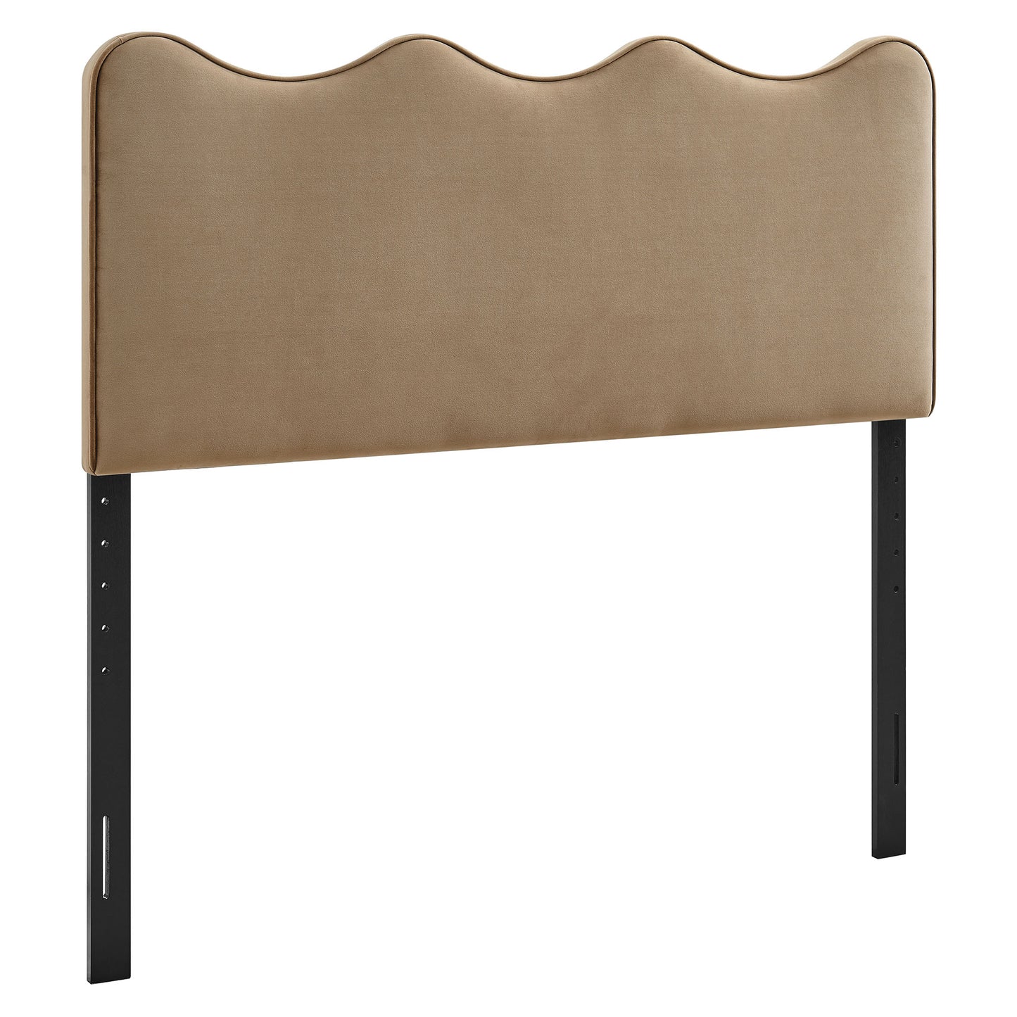 Hazel Stain-Resistant Performance Velvet Full Size Headboard in Taupe