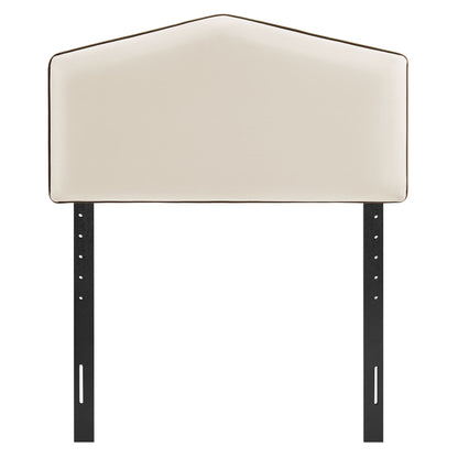 Cosette Performance Velvet Twin Size Headboard by Furniture for America