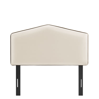 Cosette Performance Velvet Twin Size Headboard by Furniture for America