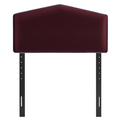 Cosette Performance Velvet Twin Size Headboard by Furniture for America