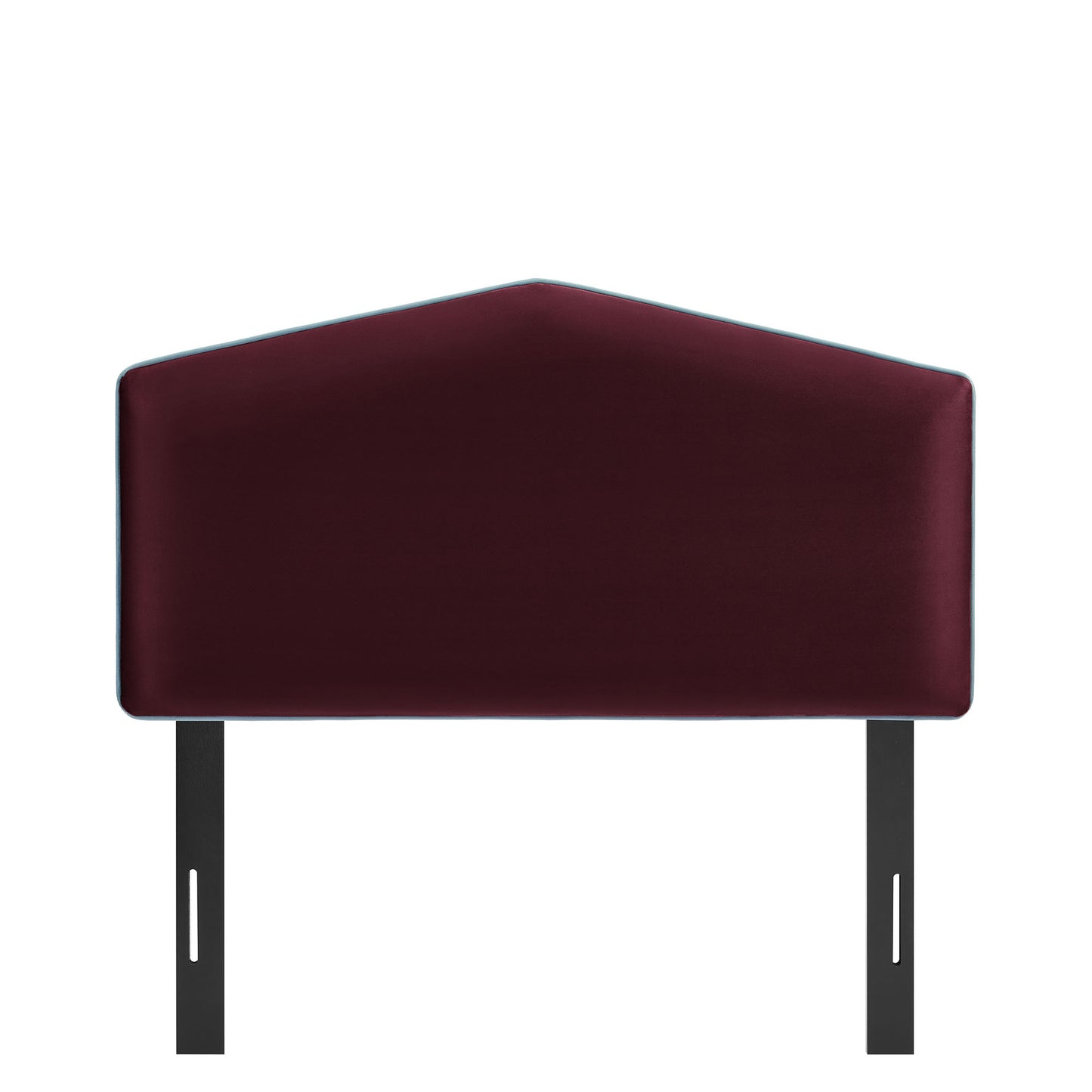 Cosette Performance Velvet Twin Size Headboard by Furniture for America