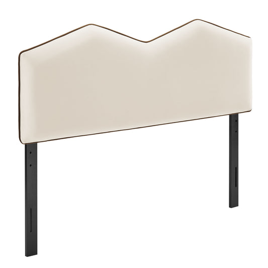 Cosette Performance Velvet Queen Size Headboard by Furniture for America