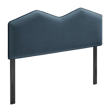 Cosette Performance Velvet Queen Size Headboard by Furniture for America