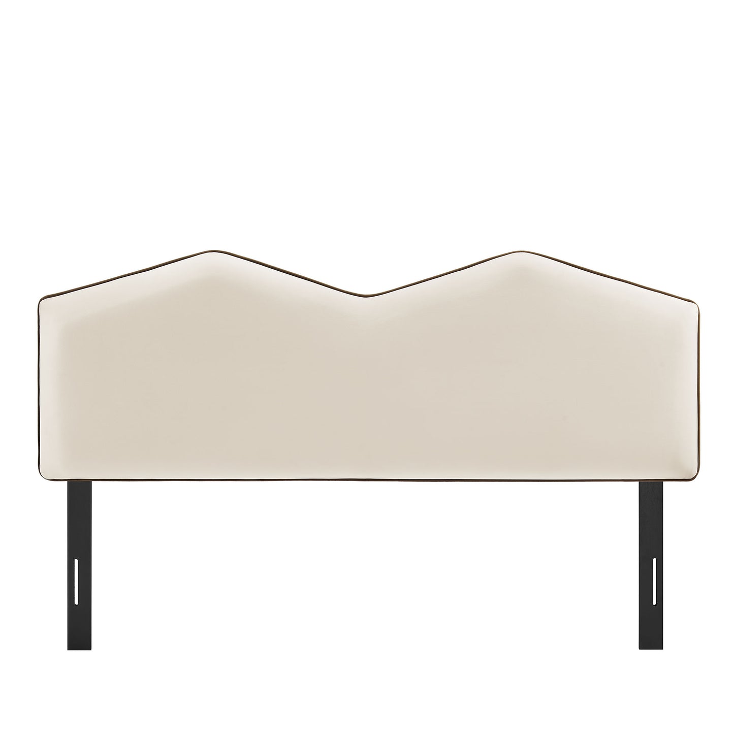 Cosette Performance Velvet King Size Headboard by Furniture for America