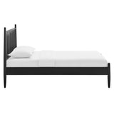 Tawny Twin Size Spindle Bed Frame in Black