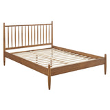 Tawny King Size Spindle Bed in Walnut
