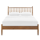 Tawny King Size Spindle Bed in Walnut